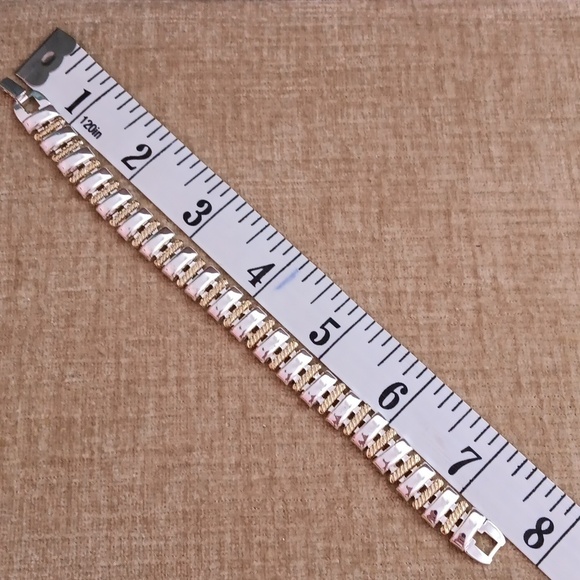 Napier Gold Silver Tone Bracelet - Picture 5 of 8